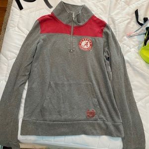 PINK quarter zip sweatshirt